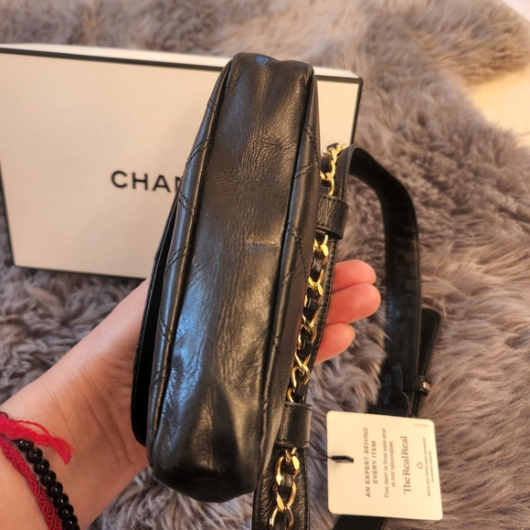 CHANEL Vintage  Guilted CC Waist Bag - Picture 6 of 7